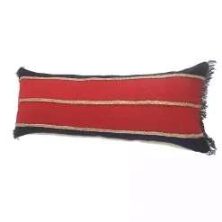 Discount Red & Navy Nautical Rope Lumbar Pillow Pillows