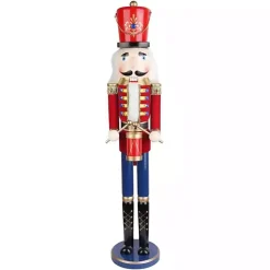 Outlet Red and Blue Drummer Boy Nutcracker Christmas Decorations