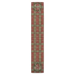 Discount Red and Green Plaid Be Merry Table Runner Christmas Dining & Entertaining
