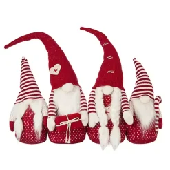 New Red and White Plush Gnome Decoration Christmas Decorations