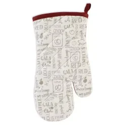 Kirklands Home Kitchen Accessories|Red Apples 4-pc. Kitchen Towel and Pot Holder Set