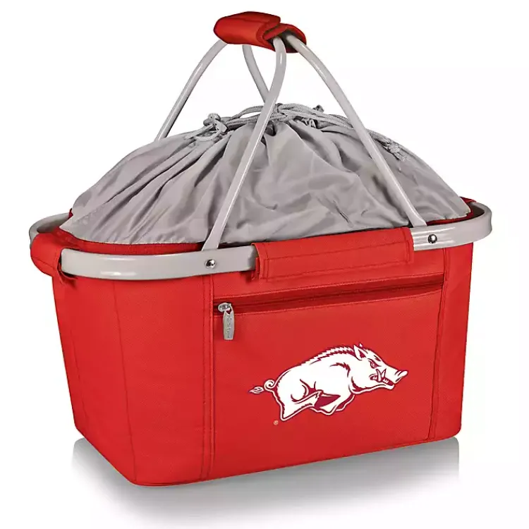 Kirklands Home Serving & Entertaining|Arkansas Razorbacks Cooler Basket Red