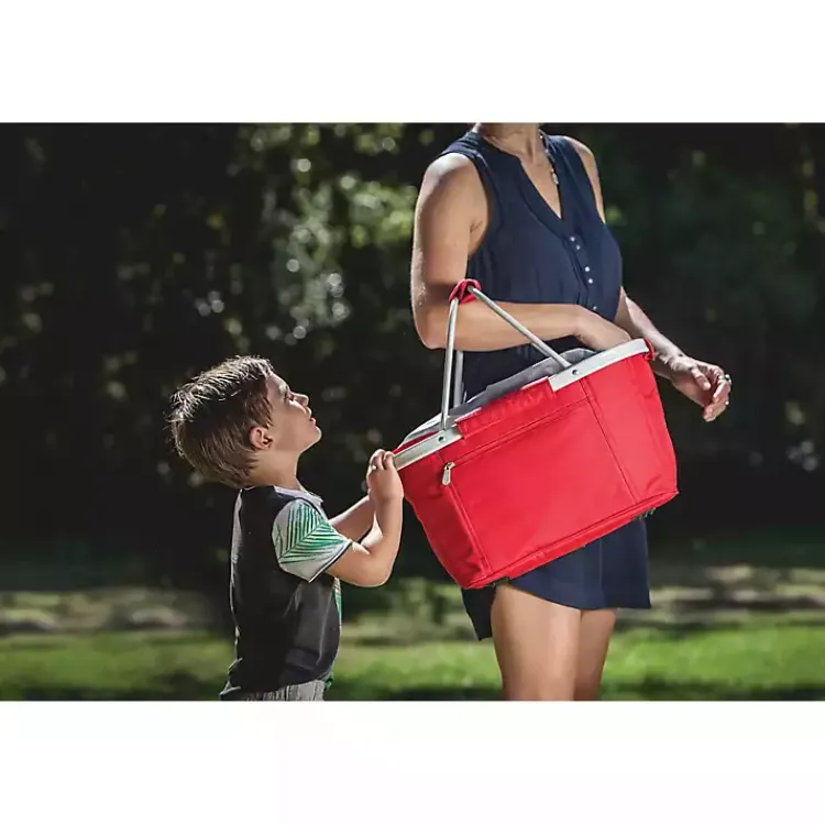 Kirklands Home Serving & Entertaining|Arkansas Razorbacks Cooler Basket Red