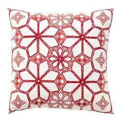 Sale Geometric Christmas Throw Pillow Christmas Pillows
