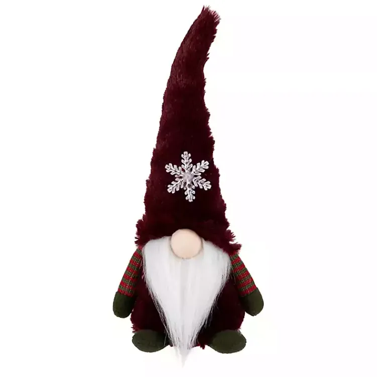 Outlet Gnome with LED Snowflake Christmas Decorations