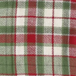 Clearance Red Green White Plaid Christmas Throw Blanket Blankets & Throws