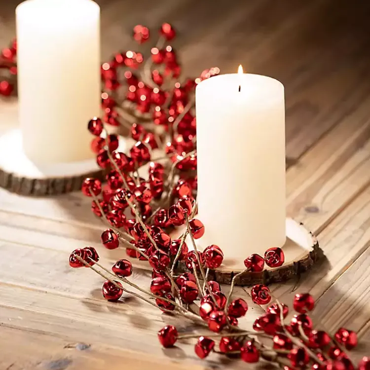 Clearance Jingle Bells Christmas Garland Christmas Arrangements & Garland