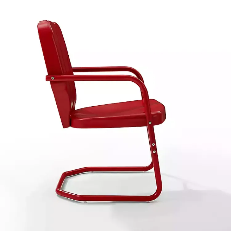 Kirklands Home Outdoor Seating|Metal Ridgeland 2-pc. Chair Set Red