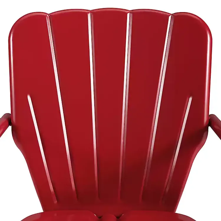 Kirklands Home Outdoor Seating|Metal Ridgeland 2-pc. Chair Set Red