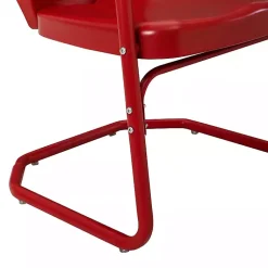 Kirklands Home Outdoor Seating|Metal Ridgeland 2-pc. Chair Set Red