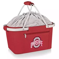 Kirklands Home Serving & Entertaining|Ohio State Buckeyes Cooler Basket Red