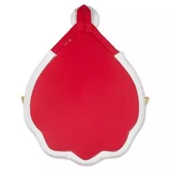 New Red Santa Gingham 3-pc. Dishtowel & Potholder Set Christmas Dining & Entertaining