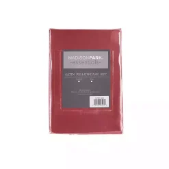 Kirklands Home Bed Sheets|Satin King 2-pc. Pillow Case Set Red