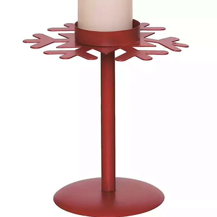 Discount Snowflake Christmas Candle Holders, Set of 2 Christmas Decorations