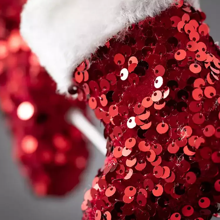 Stockings Christmas Stems, Set of 3 Christmas Tree Decorations