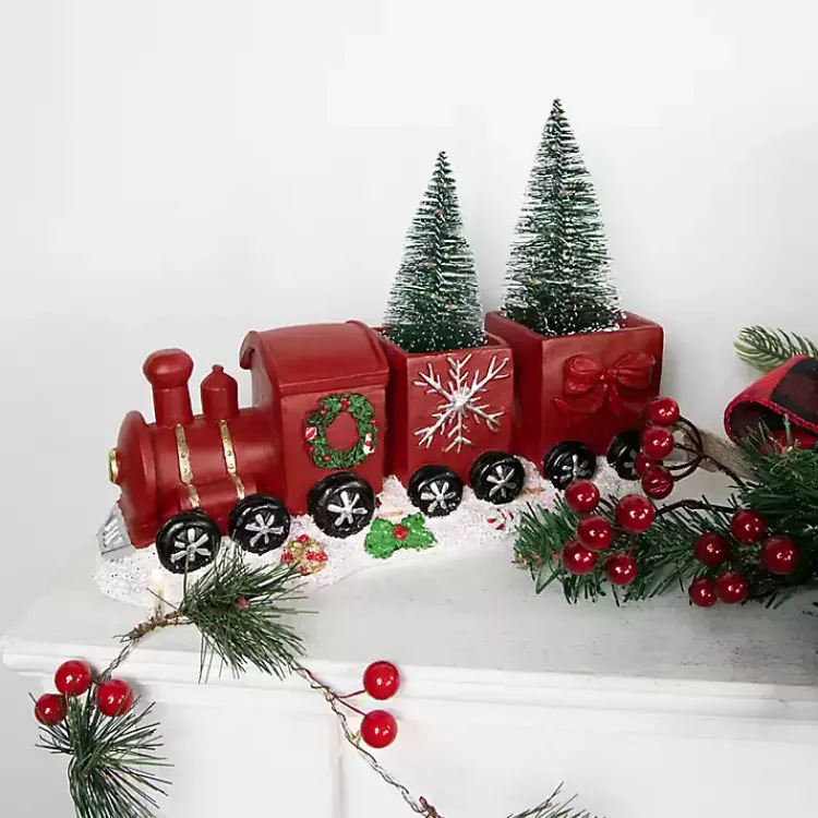 Sale Train Decoration with LED Trees Christmas Decorations