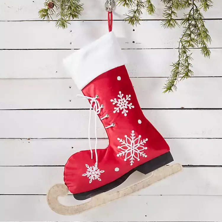 Online Winter Skate Stocking Christmas Stockings & Stocking Holders
