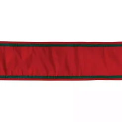 Sale Red with Green Trim 5 yard Christmas Ribbon Christmas Decorations