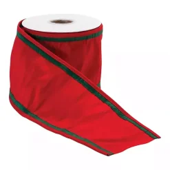 Sale Red with Green Trim 5 yard Christmas Ribbon Christmas Decorations