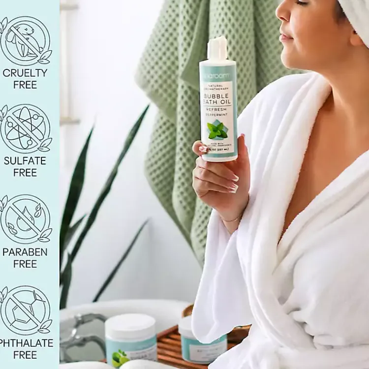 Kirklands Home Bathroom Accessories|Refresh Bath Bundle Gift Set Blue