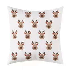 Best Reindeer Pattern Indoor/Outdoor Pillow Christmas Pillows