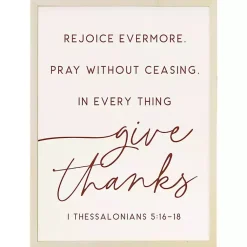Outlet Rejoice Evermore Framed Wall Plaque Fall