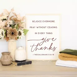 Outlet Rejoice Evermore Framed Wall Plaque Fall