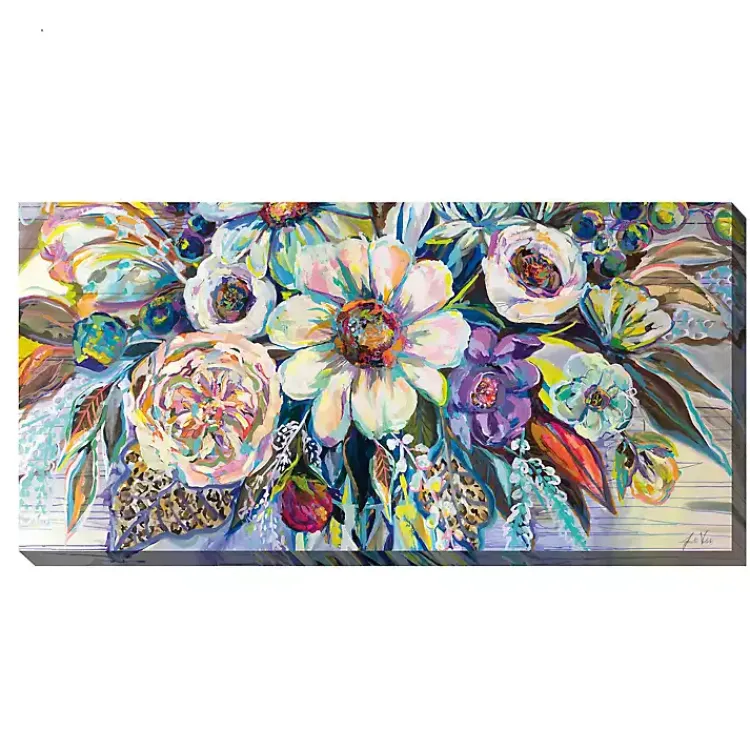 Kirklands Home Outdoor Wall Decor|Rejuvenation Outdoor Canvas Art Print Multi