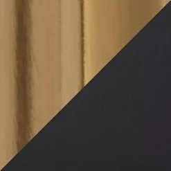 Kirklands Home Bar Stools & Counter Height Stools|Remy & Gold Swivel Bar Stools, Set of 2 Black