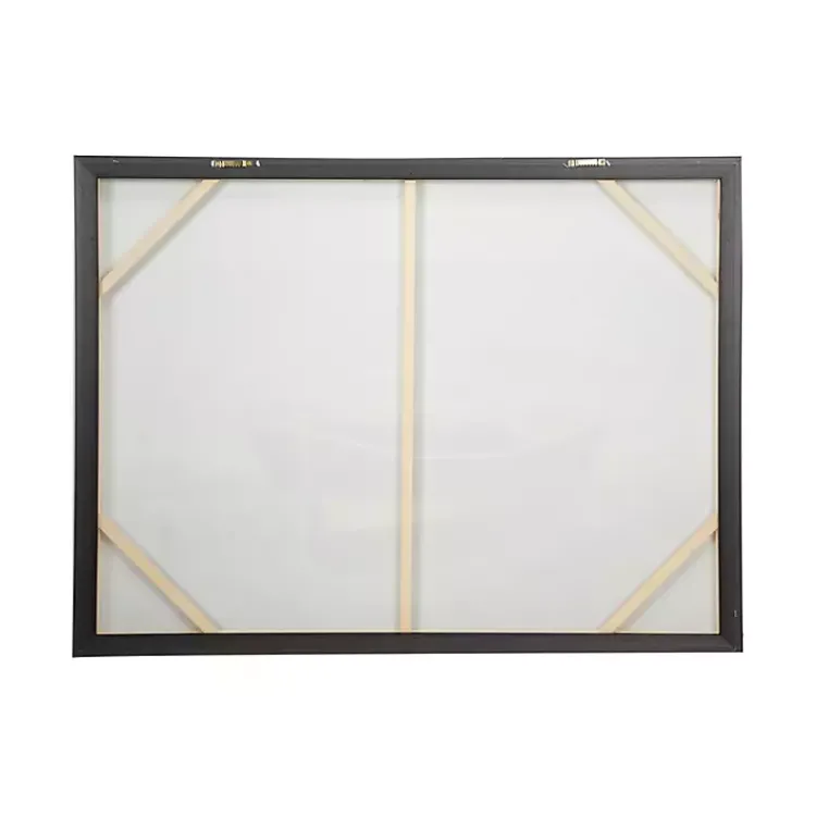 Kirklands Home Framed Art|Resting Rowboat Framed Canvas Art Print