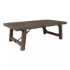 Kirklands Home Coffee Tables|Roane Gray Reclaimed Pine Coffee Table