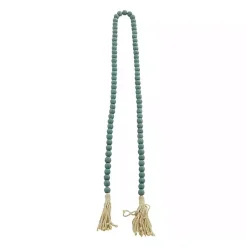 Sale Robin's Egg Bohemian Tassel Garland Decorative Accents
