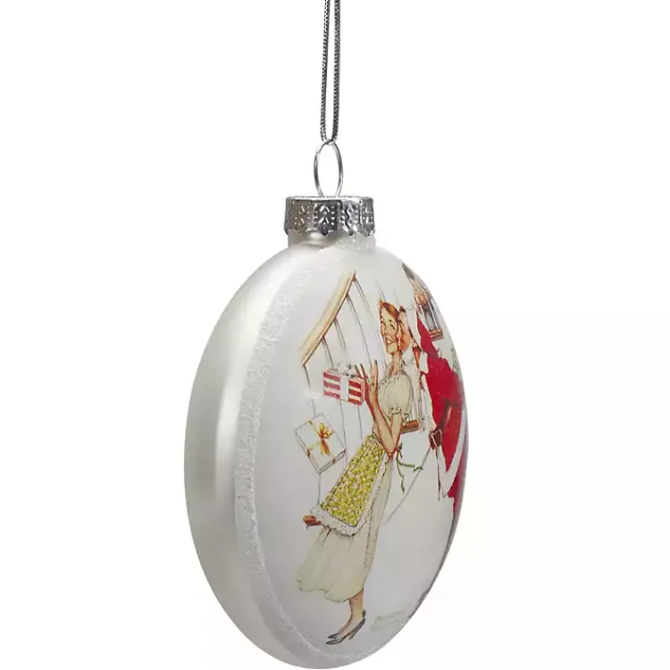 Best Rockwell Classic Holiday Scene Ornaments, Set of 3 Christmas Ornaments