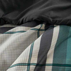 Kirklands Home Comforters|Roger Plaid 9-pc. Full Comforter Set
