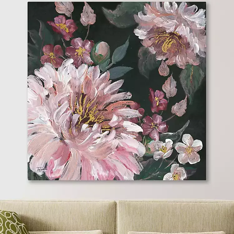 Kirklands Home Canvas Art|Romantic Moody Roses Giclee Canvas Art Print
