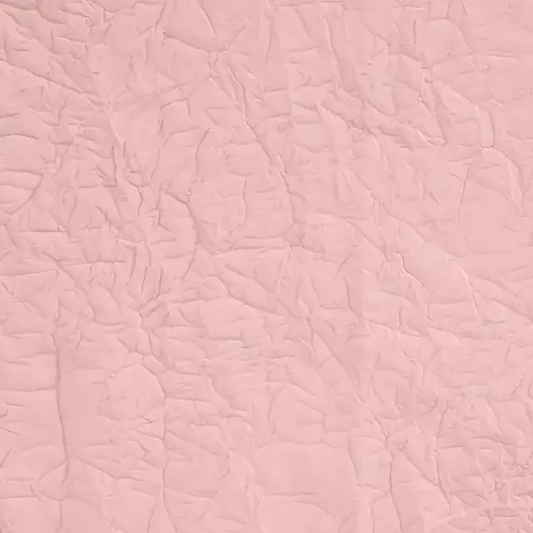 Kirklands Home Curtains & Drapes|Rose Crinkle Harmony Curtain Panel, 63 in. Pink