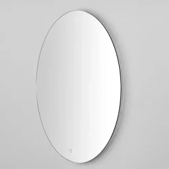 Kirklands Home Decorative Mirrors|Round Ashden LED Wall Mirror