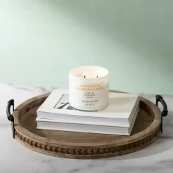 Online Round Beaded Wood Decorative Tray Decorative Trays