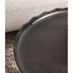 Kirklands Home Coffee Tables|Round Alessia Coffee Table Black