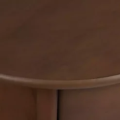 Kirklands Home Accent & End Tables|Round Beckly Accent Table Brown