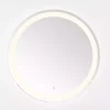 Kirklands Home Decorative Mirrors|Round Caspar LED Wall Mirror