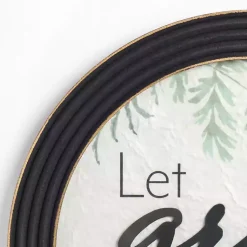 Kirklands Home Wall Quotes & Signs|Round Let Grace Abound Wall Plaque