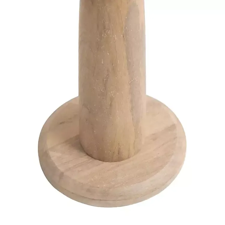 Kirklands Home Accent & End Tables|Round Natural Wood Jess Accent Table Tan