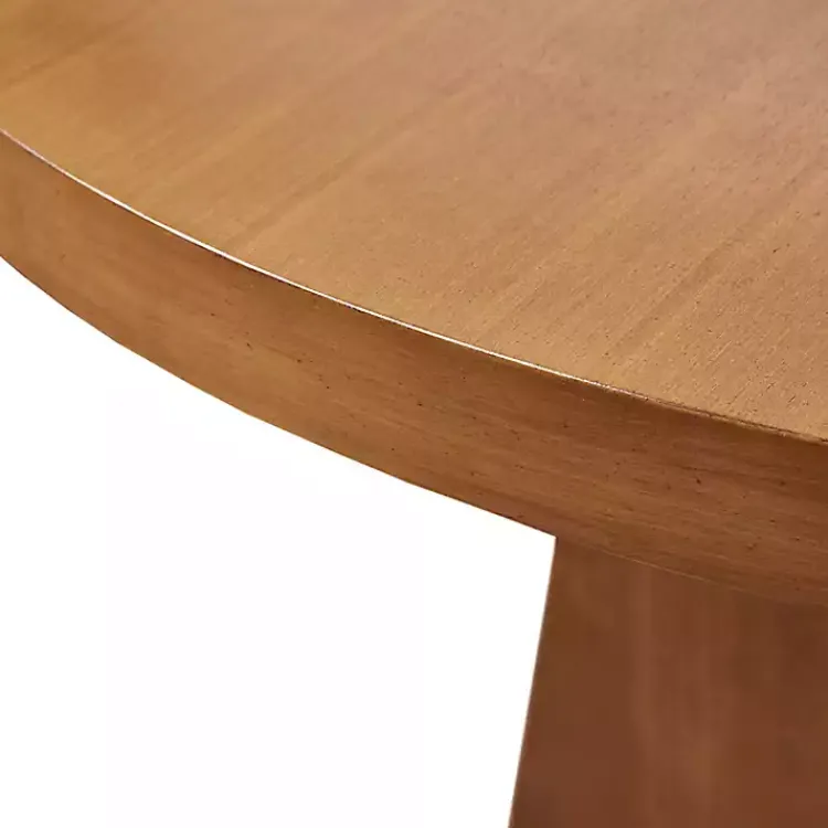 Kirklands Home Dining Tables|Round Pecan Wood Kenny Dining Table Brown
