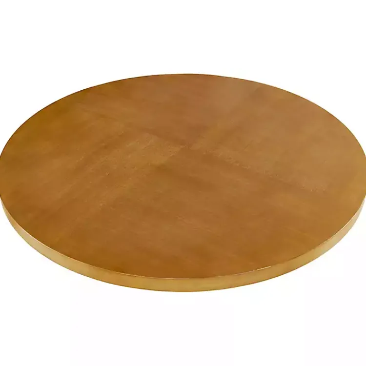 Kirklands Home Dining Tables|Round Pecan Wood Kenny Dining Table Brown