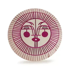 Best Round Pink Sunshine Face Pillow Pillows