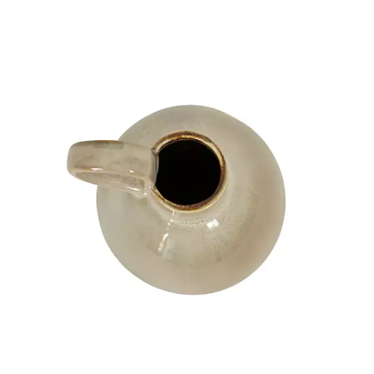 Discount Round Oversized Handle Jug Vase Vases