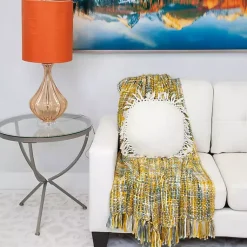 Outlet Round Tassel Pillow Pillows