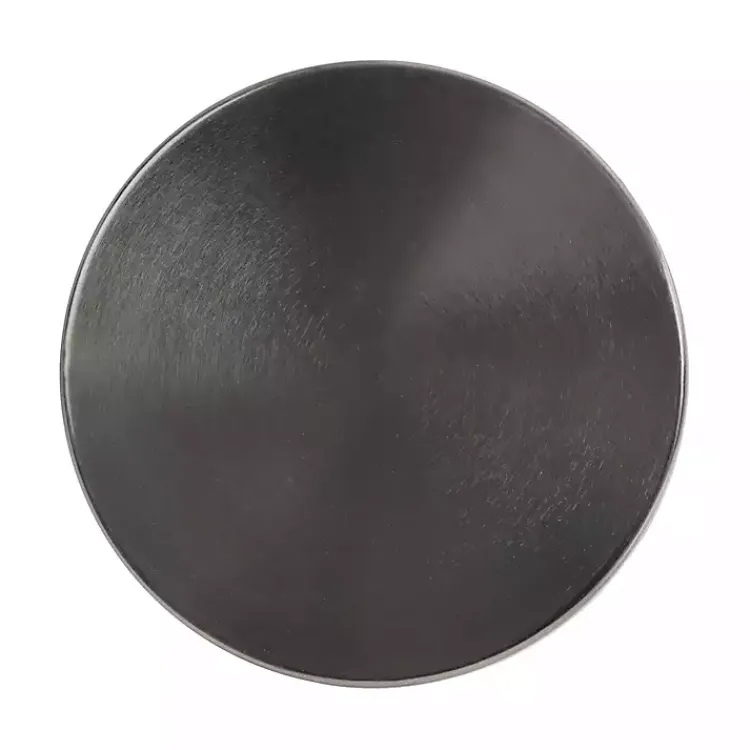 Kirklands Home Accent & End Tables|Round Zia Pewter Metal Accent Table Gray