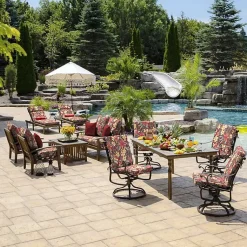 Kirklands Home Outdoor Cushions & Pillows|Ruby Tropical 2-pc. Outdoor Deep Seat Cushion